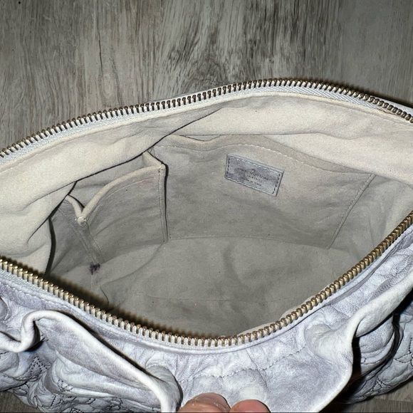 DEAL!!! Authentic Louis Vuitton Grey LE Monogram Olympe Nimbus PM Bag - Picture 4 of 7